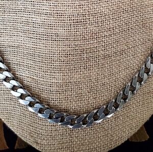 Mens Sterling SIiver Chain Necklace